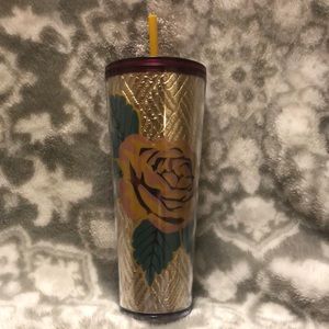 NEW - Starbucks - Golden Rose - Large Tumbler